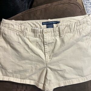 Ralph Lauren Women's Tan Cargo Shorts